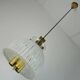 limburg mid century PENDANT LIGHT model P 239 a 4168 glass and brass 1960s