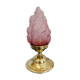 Art Deco table lamp "pink flame"