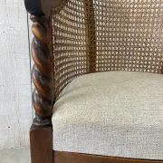 Chair with cane work