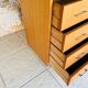 Vintage chest of drawers with 4 drawers by Capelle, circa 1960s.