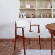 Fauteuil scandinave vintage en teck, années 60