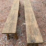 Oak benches