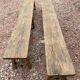 Oak benches