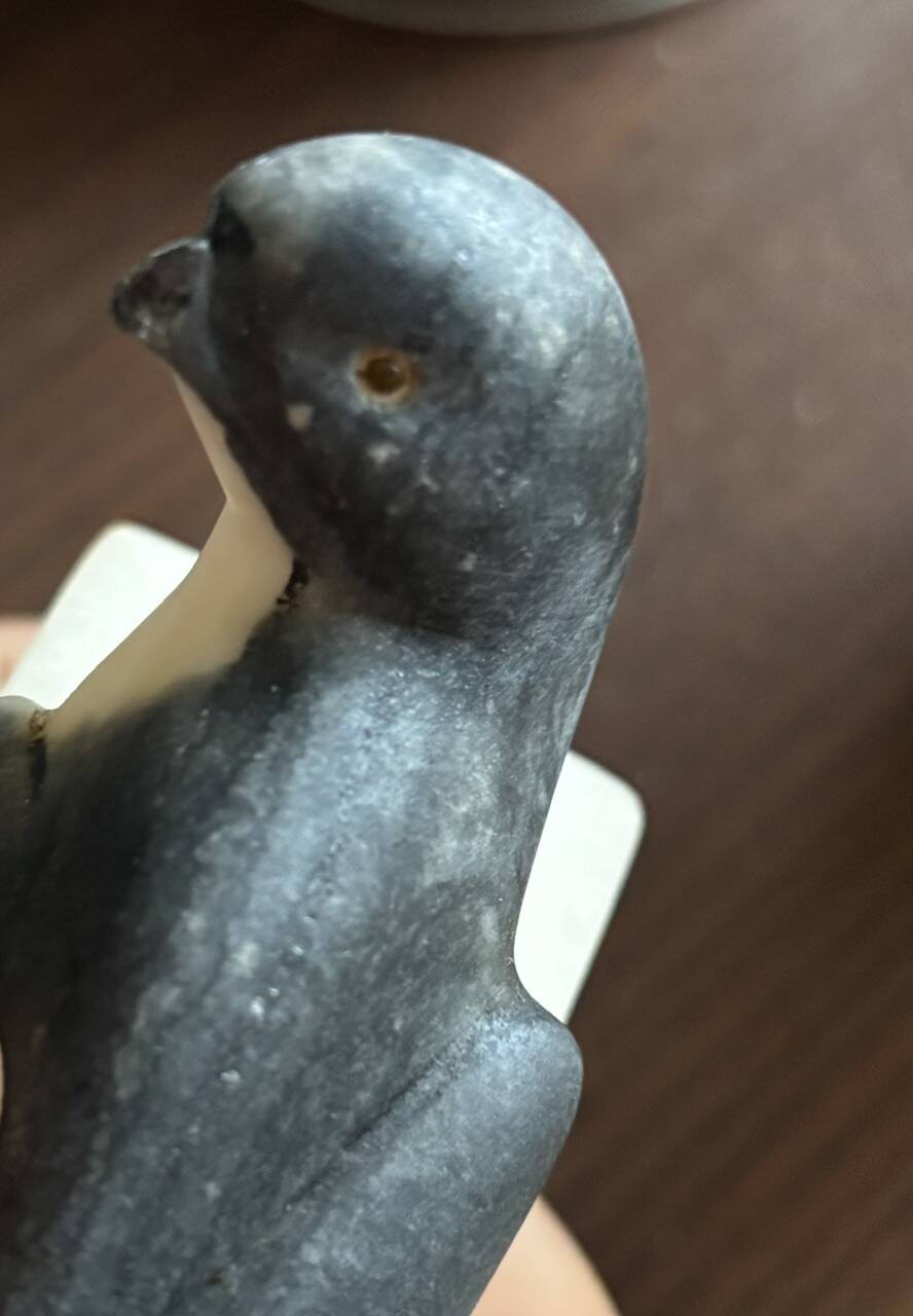 Bookends BIRDS Art Deco Alabaster Marble Vintage Italian Sculpture