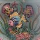 Ceramic lamp years 60 vallauris