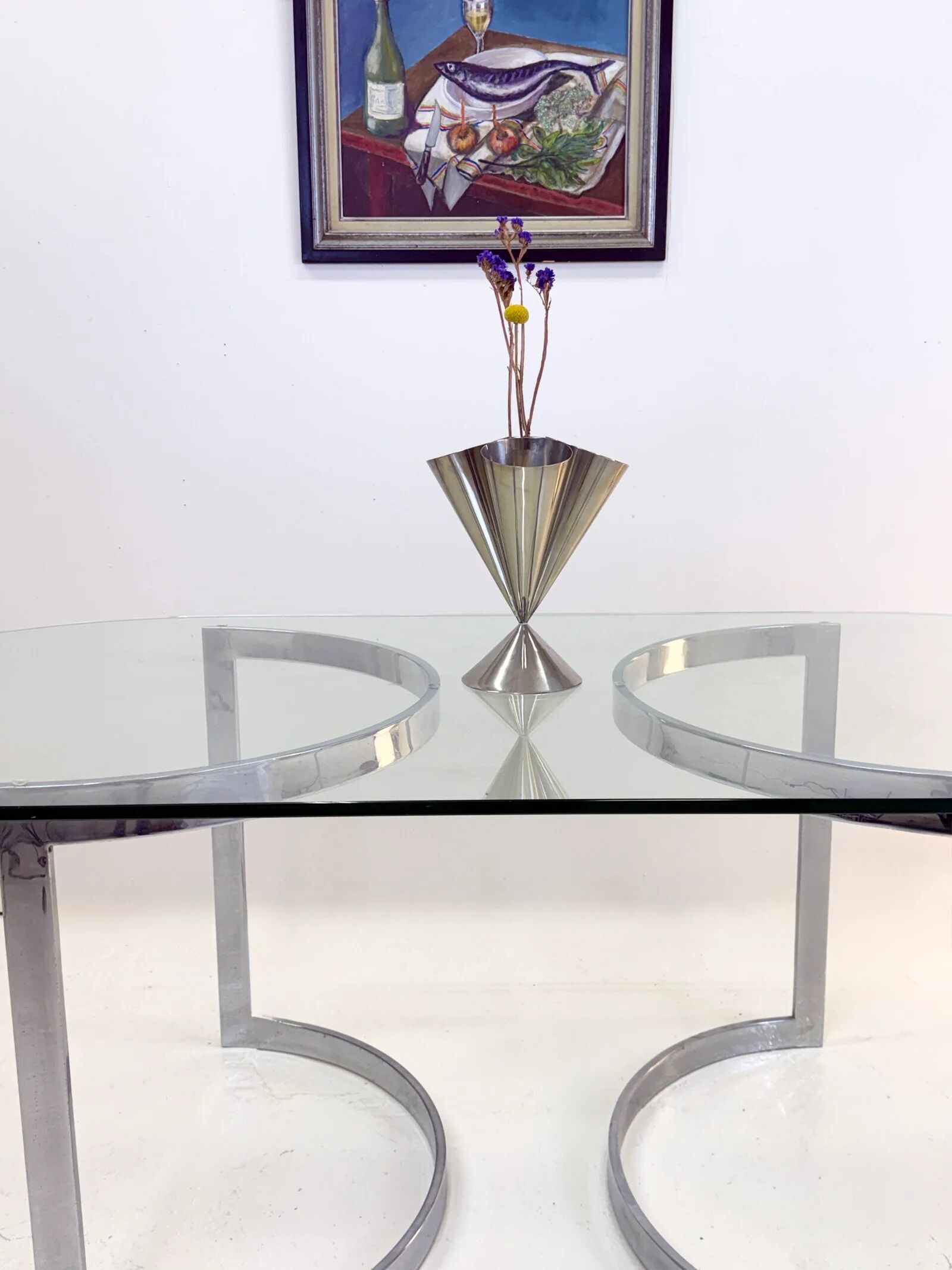 Dining table "Roche Bobois", 1970s