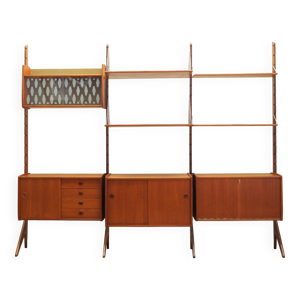 Bibliothèque en teck,