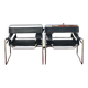 Pair of Wassily armchairs by Marcel Breuer 60s 70s