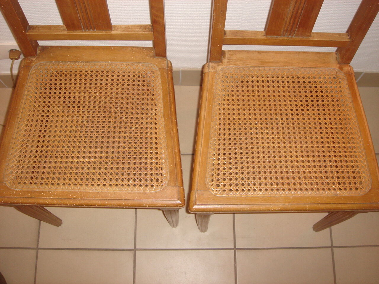 Pair of Art Nouveau chairs