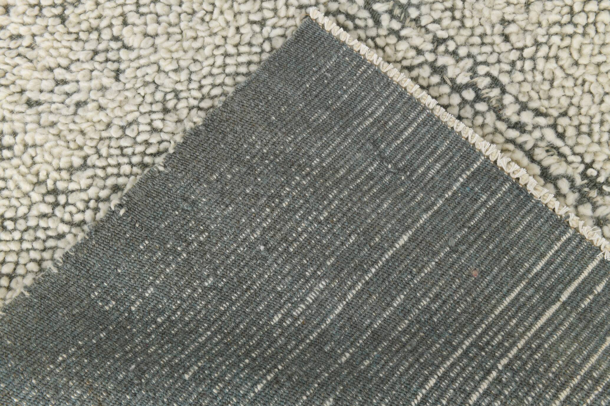 8x10 Handmade Wool Ash Green Modern Turkish Rug, 261x309Cm SK 34930