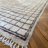 Berber carpet echequier 245 X 158 cm