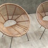 Pair of armchairs in the 1950
