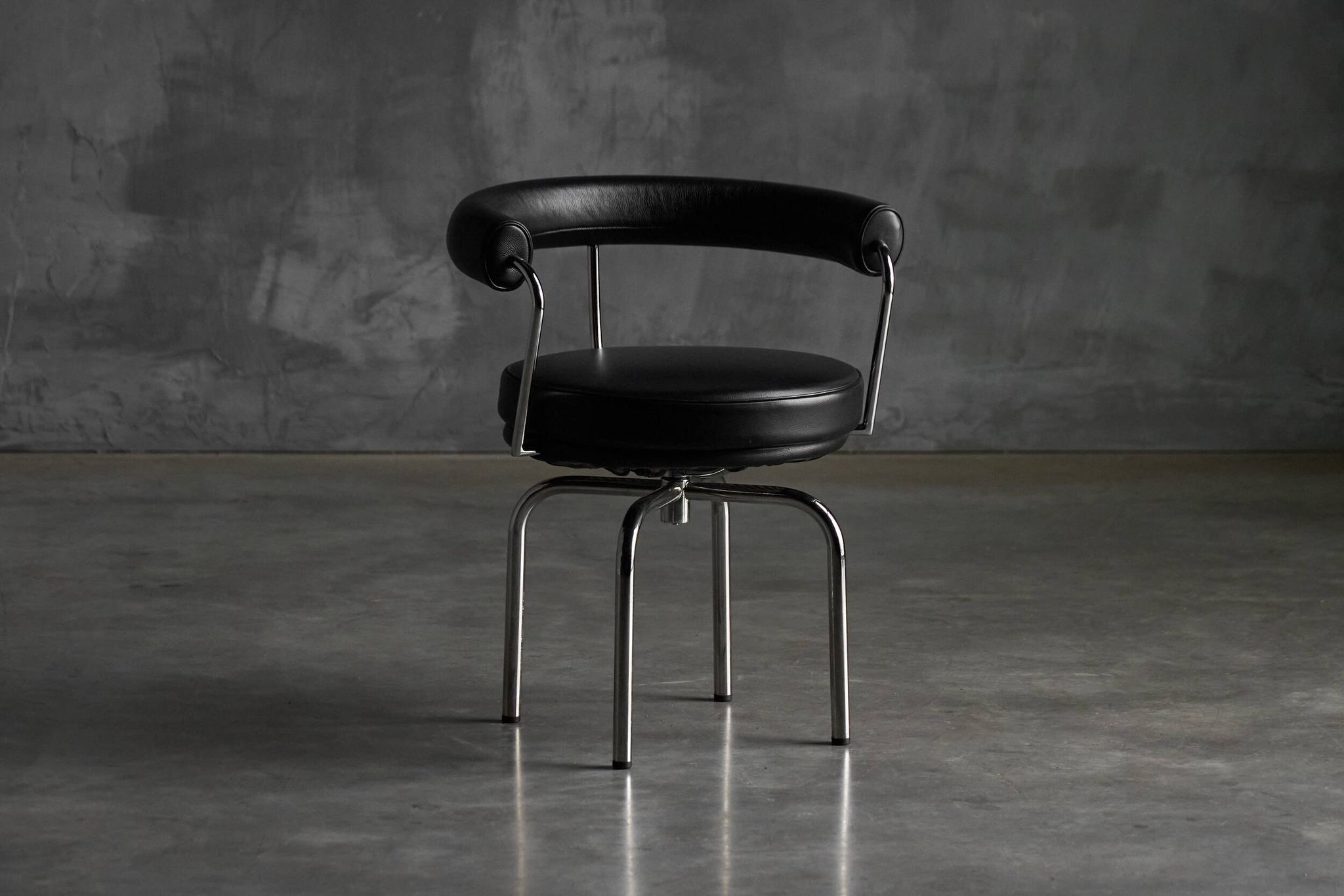 LC7 chairs by Charlotte Perriand, Le Corbusier and Pierre Jeanneret, 1980s