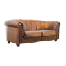 Vintage 2 seater leather sofa by Joris