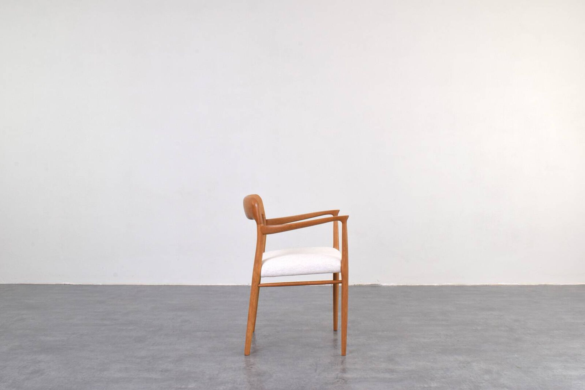 Mid-Century Model 56 Danish Dining Chair by Niels O. Møller for J.L. Møller