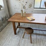 Table de ferme en chêne 2m