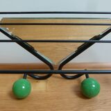 Vintage wall coat rack