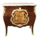 Commode de style Louis XV en Marqueterie vers 1900
