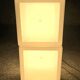 Set of 2 luminous cubes "lux-us" in polyethylene – Max Kistner – 42 x 42