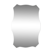 Miroir art deco vintage 80x60 cm