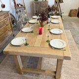 Large farmhouse table with extensions