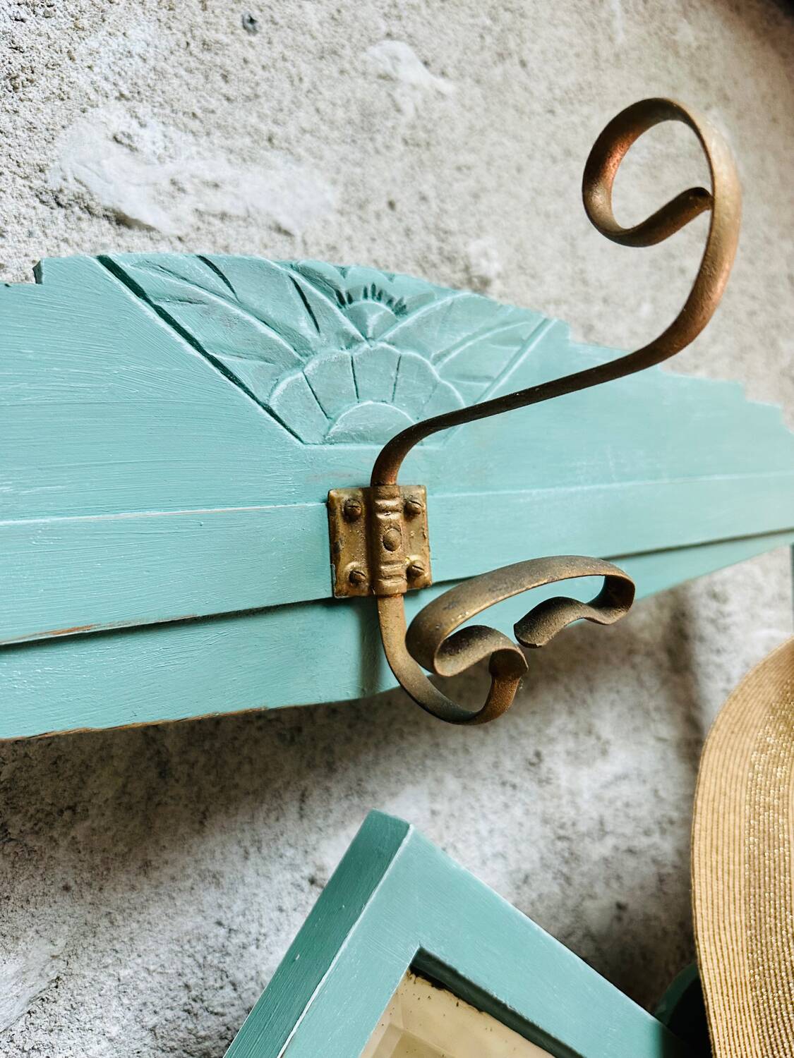 Art Deco coat rack cloakroom