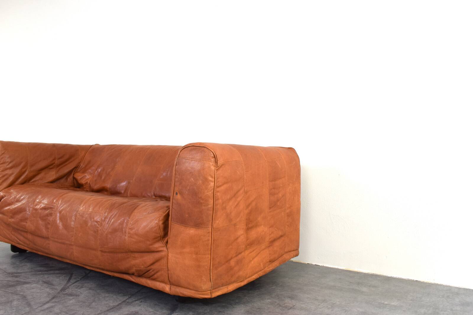 Leather Sofa Model Klippan by Noboru Nakamura for Ikea, 1980s.