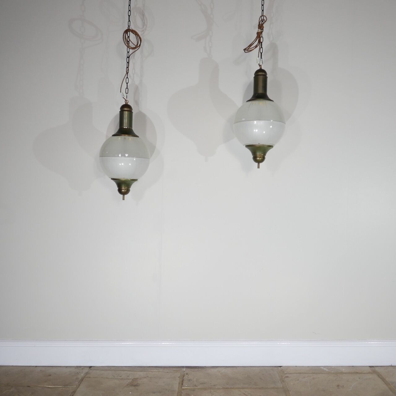 Italian mid century hanging lights