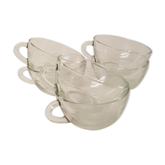 Duralex France 6 cup glass set