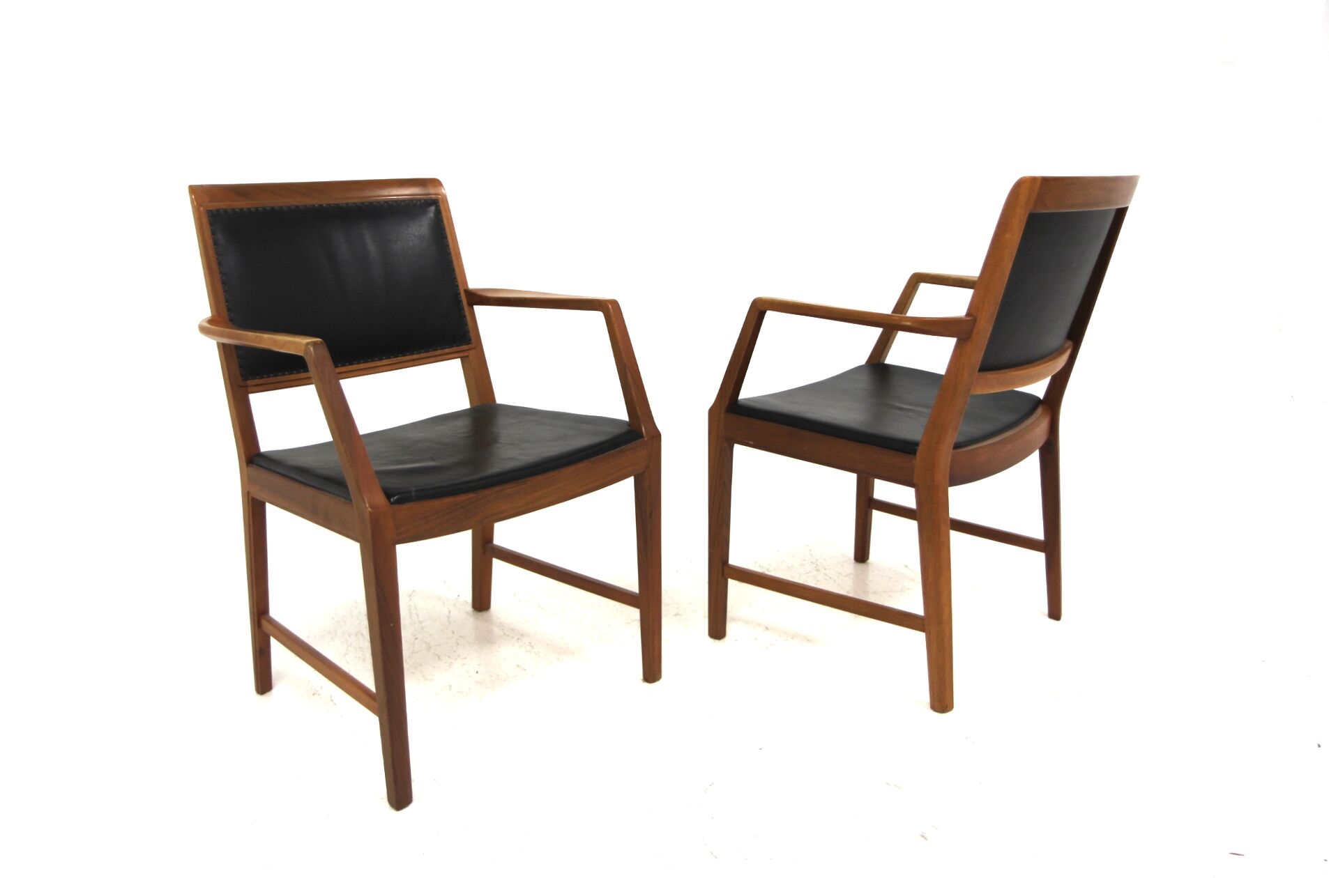 Set of 2 armchairs "Facett 4-132", Bertil Fridhagen, Bodafors, Sweden, 1950