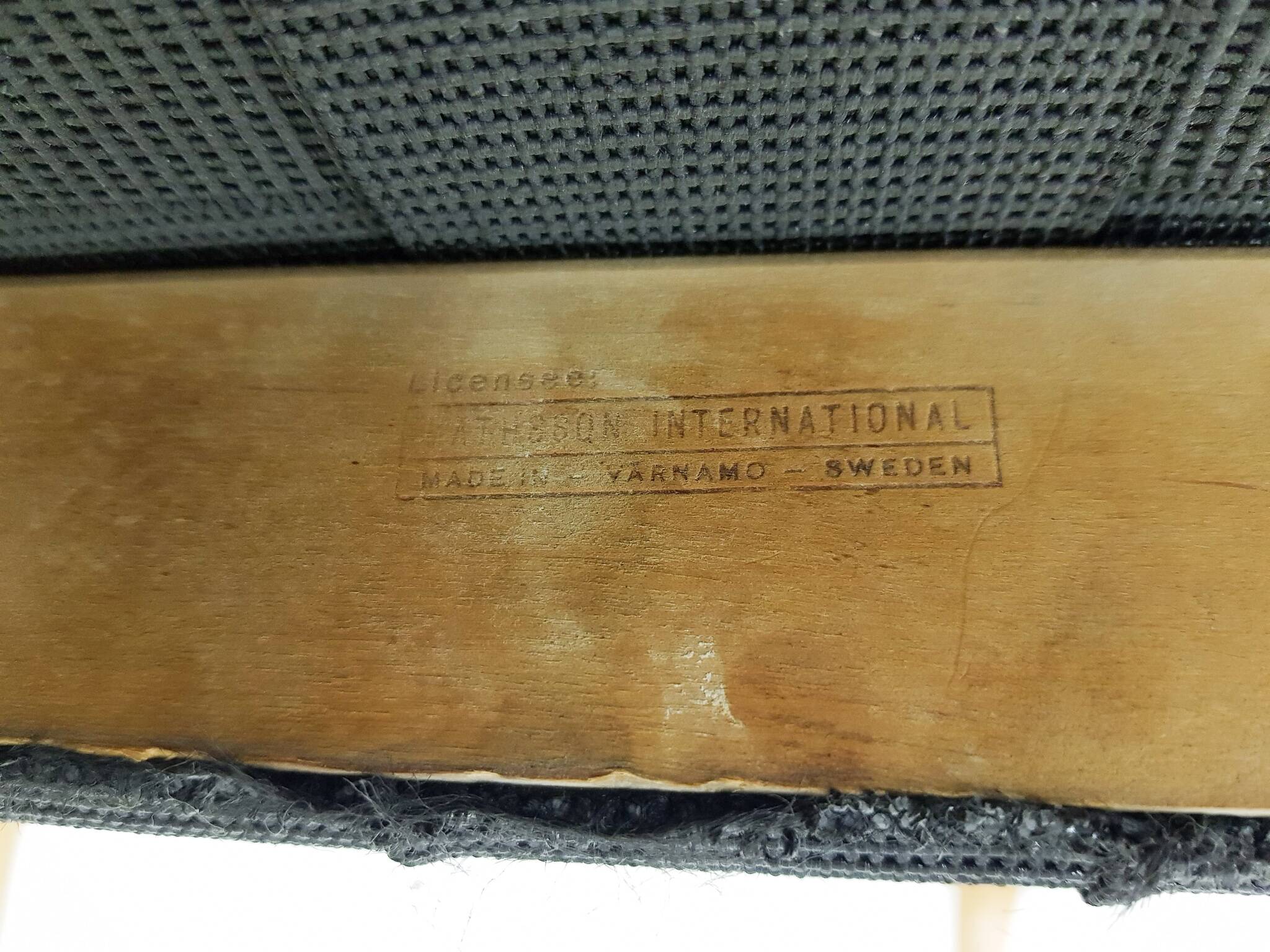 Set of 6 Vintage Bruno Mathsson Mimat Mi401 dining chairs, Sweden 1932