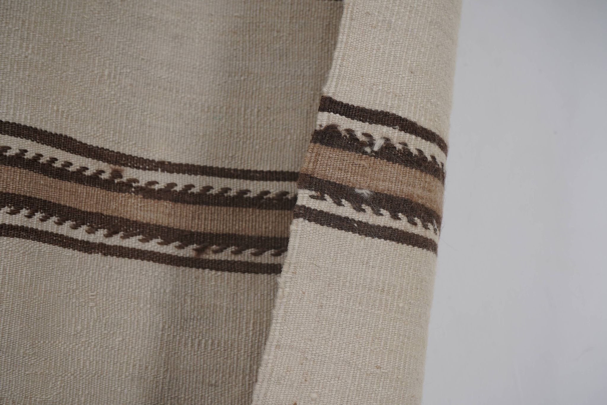 Tapis vintage turc de oushak tissé à la main 78x288 cm