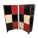 Pair of storage furniture 1960 covered with chromatic melamine 1960
