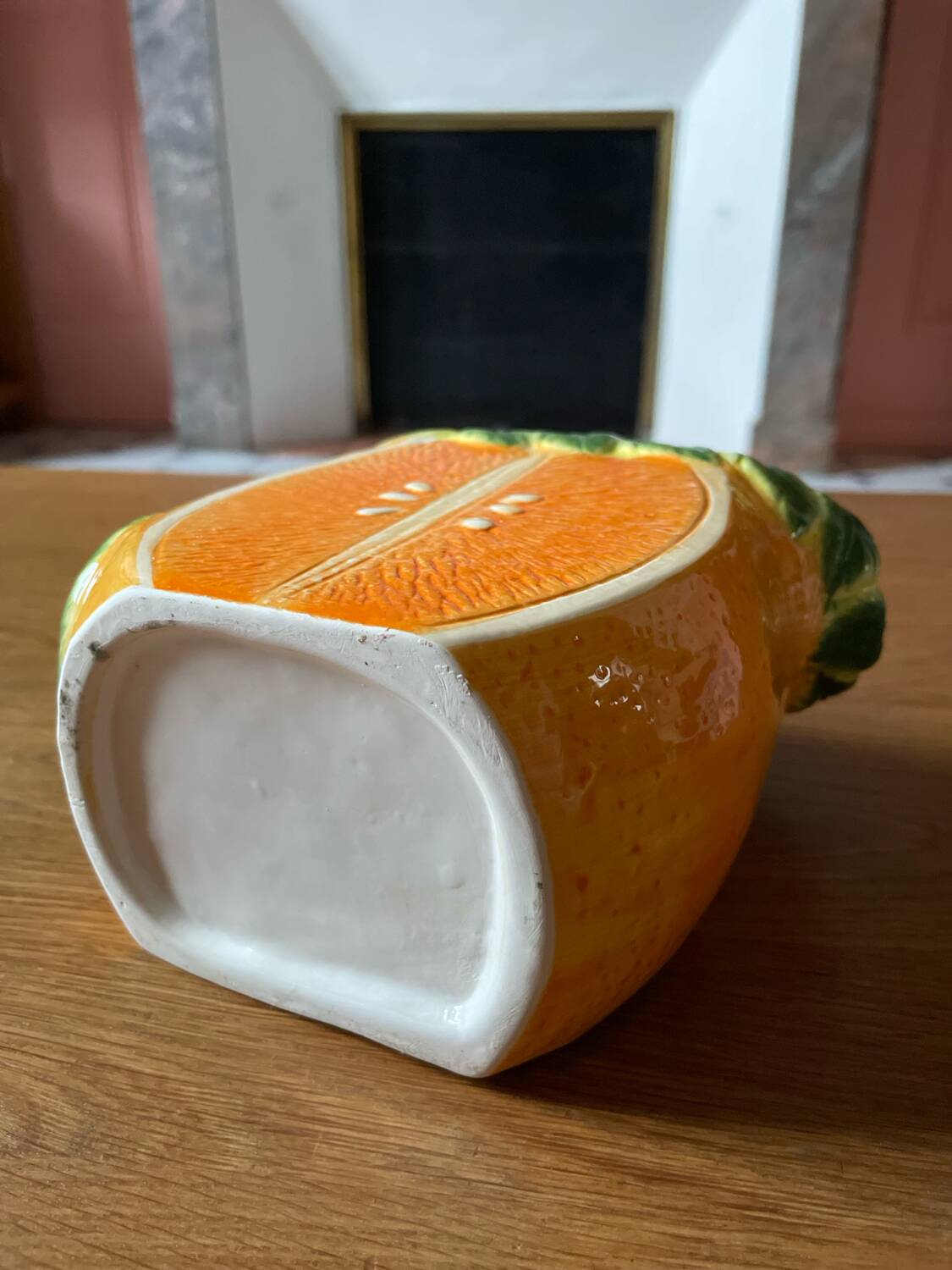 Orange slush pitcher