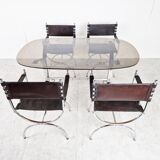Dining chairs and table, 1960