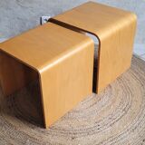 Set of two nesting tables