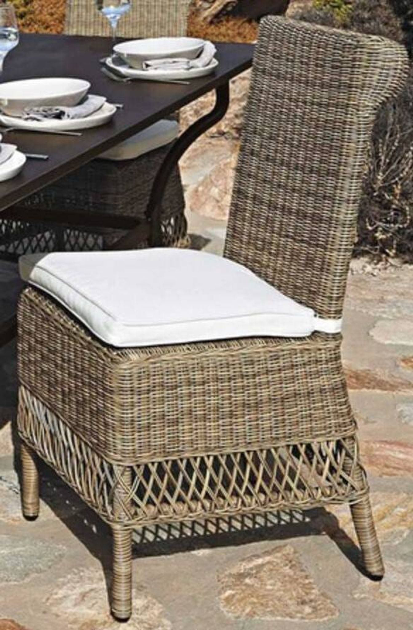 Chaise en rotin