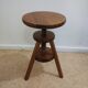 Wooden screw stool
