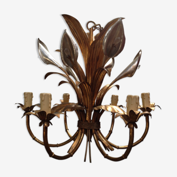 Lustre bouquet d'arums