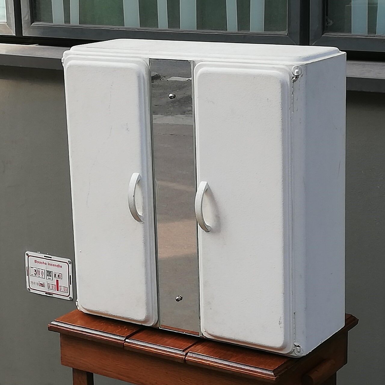 Vintage bathroom wardrobe