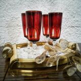 4 flutes "Gothic" Cristal d'Arques