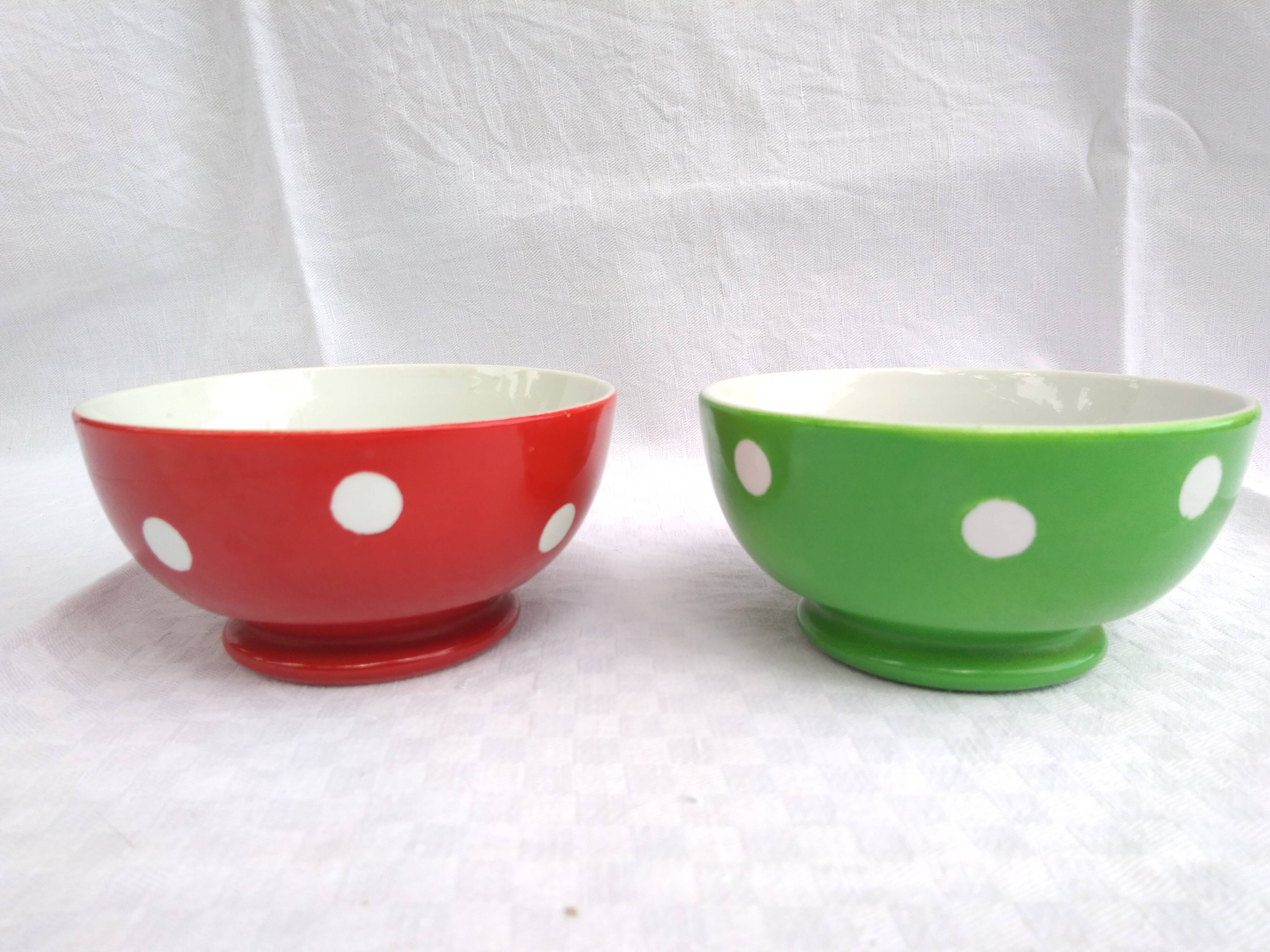 2 vintage longchamp bowls