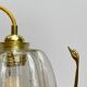 Vintage glass tulip walker