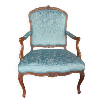 Restored Louis XV queen's armchair