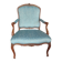Restored Louis XV queen's armchair