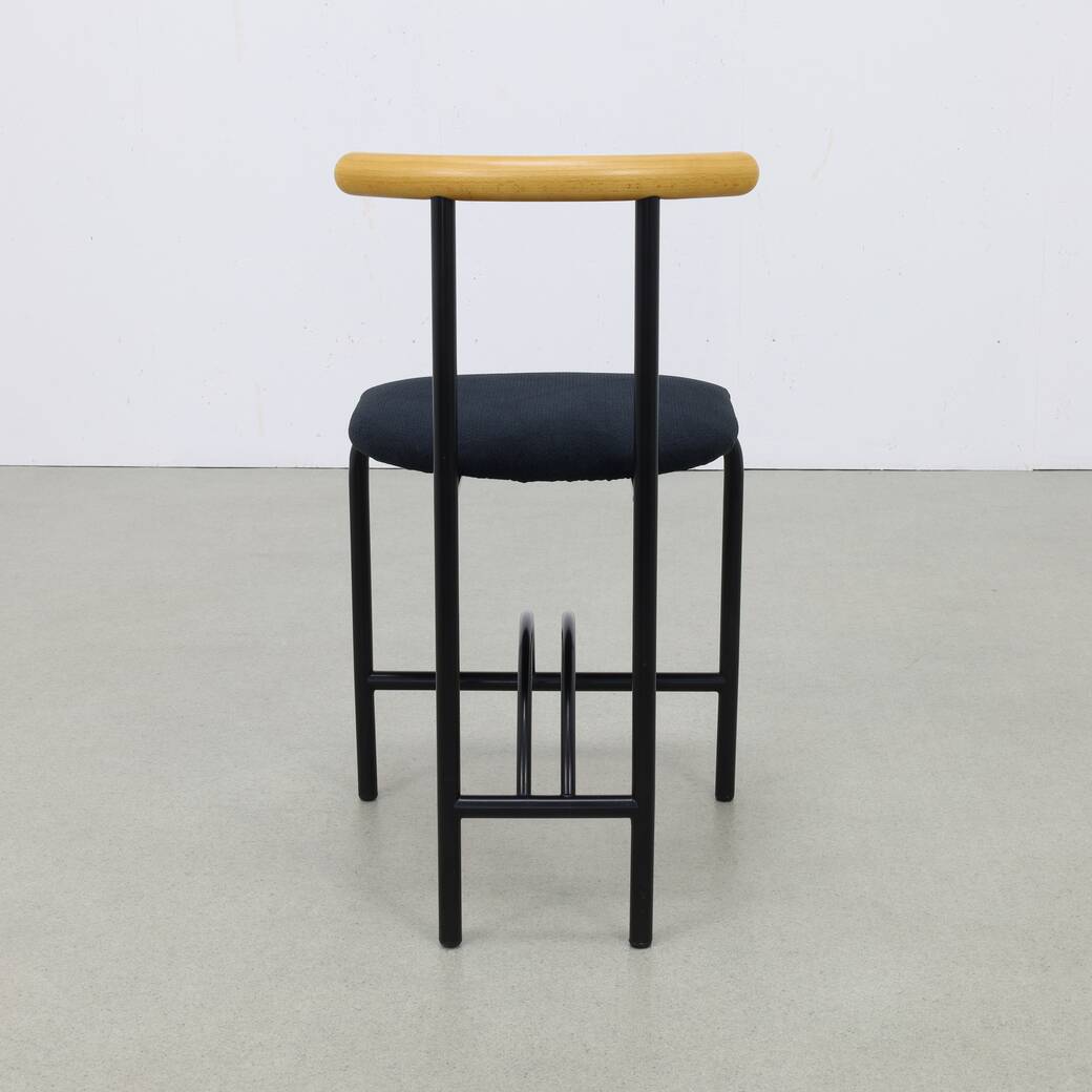 Postmodern dining chairs, 1980s, set of 6