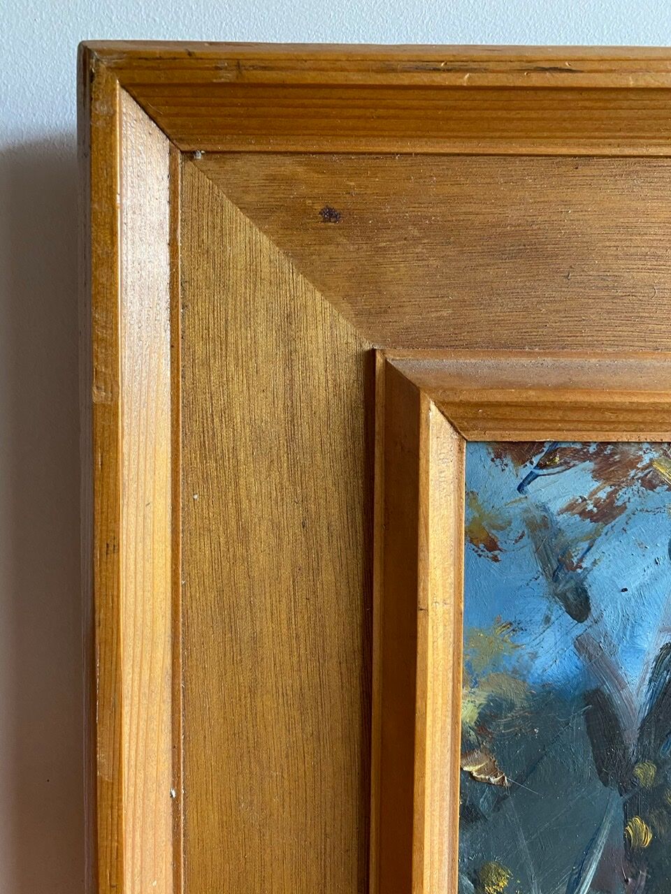 Painting, landscape by Guyard, circa 1960