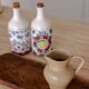Small Spotted Stoneware Milk Jug