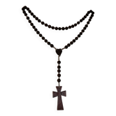 large wooden rosary