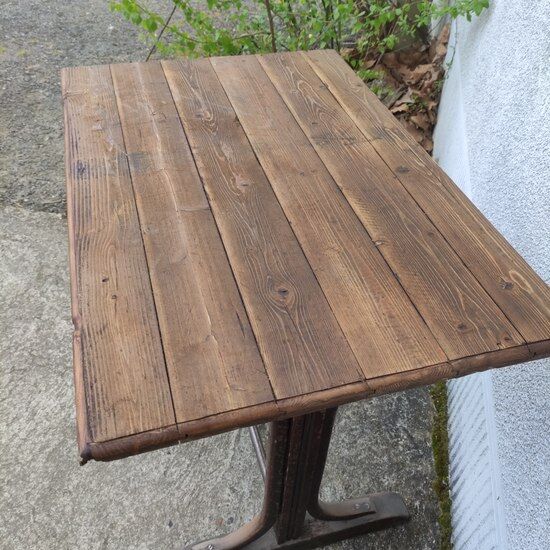 Antique bistro table